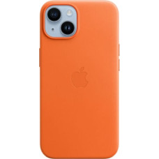 Apple iPhone 14 ādas futrālis ar MagSafe Orange MPP83ZM/A