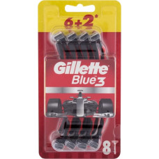 Gillette Blue3 8pc Red