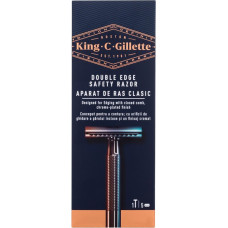 Gillette King C. / Double Edge Safety Razor 1pc