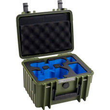 B&W Cases Outdoor Case 2000 B&W priekš DJI Mini 4 Pro (zaļš)