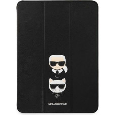 Karl Lagerfeld Saffiano KLFC12OKCK Grāmatveida Maks Planšetdatoram Apple iPad 12.9