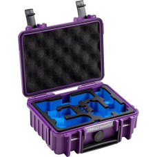 B&W Cases DJI Osmo Pocket 3 Creator Combo (violeta) korpuss B&W Type 500