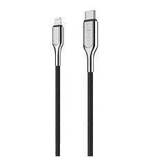 Cygnett USB-C kabelis TO Lightning Armored 30W 2m (melns)