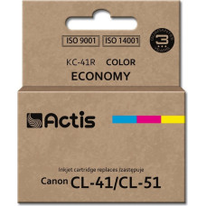Actis KC-41R ink (replacement for Canon CL-41 / CL-51 Standard 18 ml color)