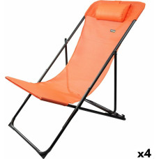 Aktive Atzveltnes krēsls Aktive Oranžs 53 x 87 x 78 cm (4 gb.)