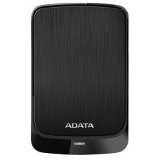 Adata External HDD, ADATA, HV320, 2TB, USB 3.1, Colour Black, AHV320-2TU31-CBK