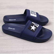 Big Star Beach slippers Big Star M DD174701 navy blue (42)