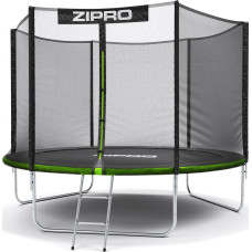 Roger Zipro Jump Pro Batuts ar Drošības Tīklu un Kāpnēm 10 FT / 312 cm