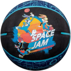 Spalding Piłka do koszykówki Spalding Space Jam Tune Court niebiesko-czarna '7 84560Z / 7