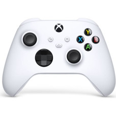 Microsoft Xbox bezvadu kontroliera spēļu paliktnis, balts QAS-00002