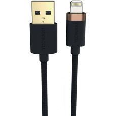 Duracell USB-C kabelis priekš Lightning 2m (melns)