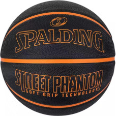 Spalding Piłka do koszykówki Spalding Phantom czarno-pomarańczowa 84383Z / 7