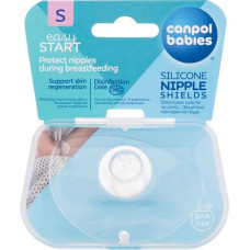 Canpol Babies Easy Start / Silicone Nipple Shields 2pc S