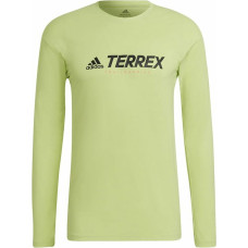 Adidas Vīriešu Krekls ar Garām Piedurknēm Adidas Terrex Primeblue Trail Laima zaļa